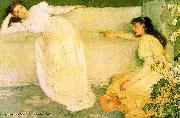 James Mcneill Whistler Symphony in White china oil painting artist